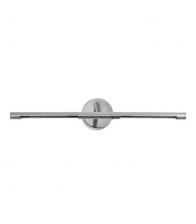 LED Medium Picture Wall Light Satin Nickel - 1