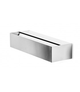 LED Up & Down Small Wall Light Satin Nickel - 1