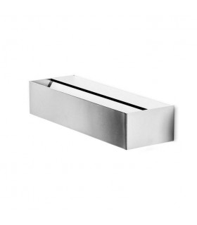 LED Up & Down Large Wall Light Satin Nickel - 1