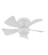 Hines 5 Blade Ceiling Fan White Matt LED Dimmable 3000-6500K Remote Control Timer-2
