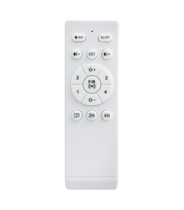 Hines 5 Blade Ceiling Fan White Matt LED Dimmable 3000-6500K Remote Control Timer-5
