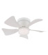 Hines 5 Blade Ceiling Fan White Matt LED Dimmable 3000-6500K Remote Control Timer-7