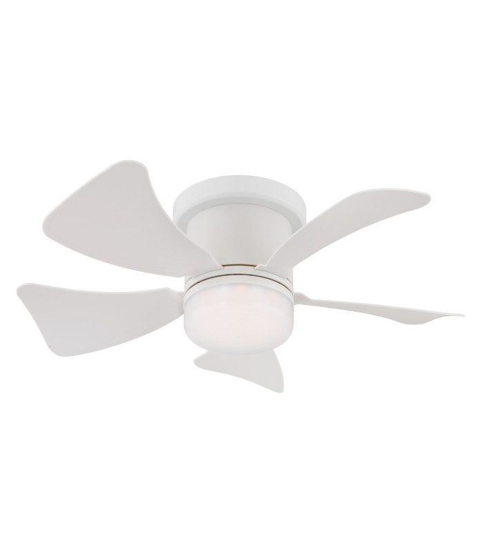 Hines 5 Blade Ceiling Fan White Matt LED Dimmable 3000-6500K Remote Control Timer-7