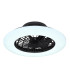 Travo Ceiling Fan Black LED Dimmable 3000-6500K Remote Control Timer-5