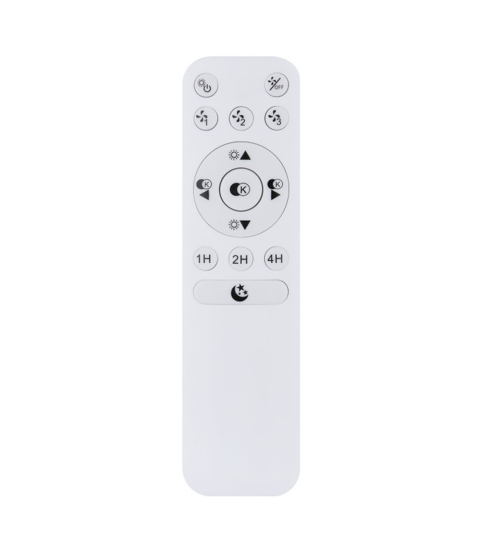 Travo Ceiling Fan Black LED Dimmable 3000-6500K Remote Control Timer-7