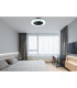 Travo Ceiling Fan Black LED Dimmable 3000-6500K Remote Control Timer-9