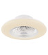 Travo Ceiling Fan White LED Dimmable 3000-6500K Remote Control Timer-1