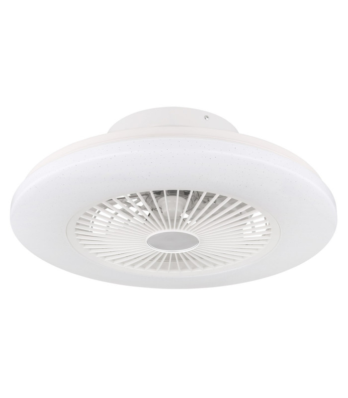 Travo Ceiling Fan White LED Dimmable 3000-6500K Remote Control Timer-2
