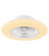Travo Ceiling Fan White LED Dimmable 3000-6500K Remote Control Timer-4