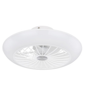 Lafee Ceiling Fan White LED 3000K-2