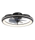 Celeste 7 Blade Ceiling Fan Matt Black LED Dimmable 3000-6500K Remote Control Timer-1