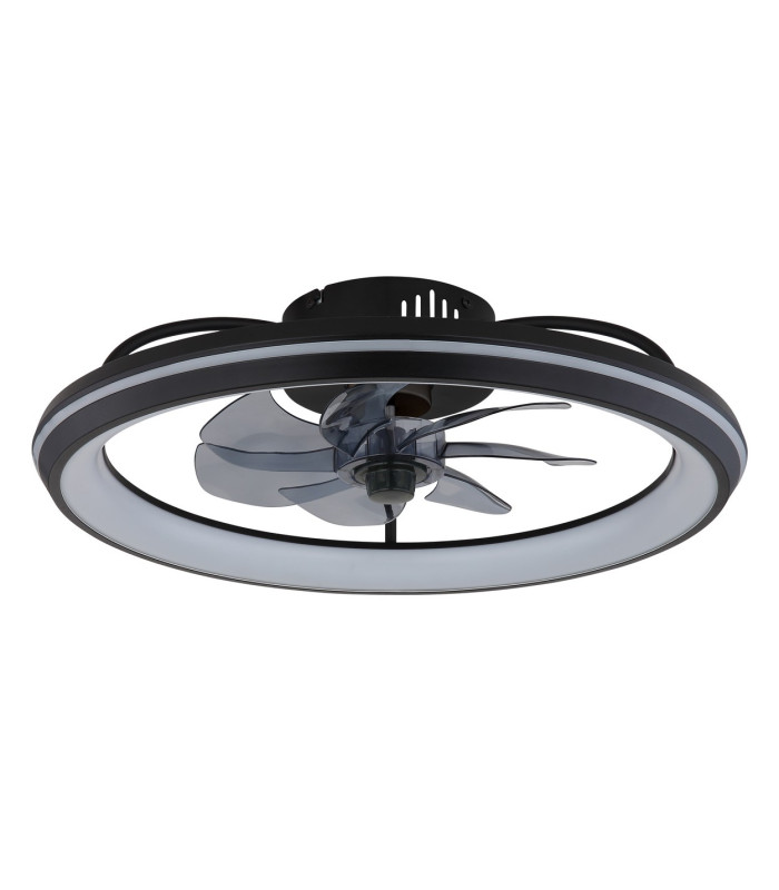 Celeste 7 Blade Ceiling Fan Matt Black LED Dimmable 3000-6500K Remote Control Timer-2