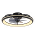 Celeste 7 Blade Ceiling Fan Matt Black LED Dimmable 3000-6500K Remote Control Timer-4