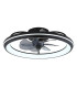 Celeste 7 Blade Ceiling Fan Matt Black LED Dimmable 3000-6500K Remote Control Timer-5