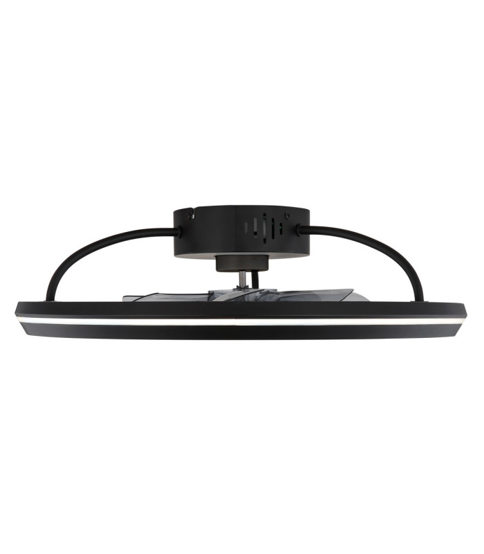 Celeste 7 Blade Ceiling Fan Matt Black LED Dimmable 3000-6500K Remote Control Timer-6