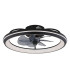 Celeste 7 Blade Ceiling Fan Matt Black LED Dimmable 3000-6500K Remote Control Timer-12