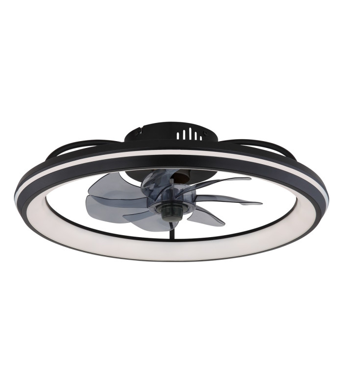 Celeste 7 Blade Ceiling Fan Matt Black LED Dimmable 3000-6500K Remote Control Timer-12