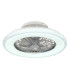 Corusso Ceiling Fan Chrome LED Dimmable 3000-6500K Remote Control Timer-5