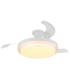 Beliz 3 Blade Ceiling Fan White Matt LED Dimmable 2700-6500K Remote Control Timer-5