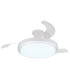 Beliz 3 Blade Ceiling Fan White Matt LED Dimmable 2700-6500K Remote Control Timer-6