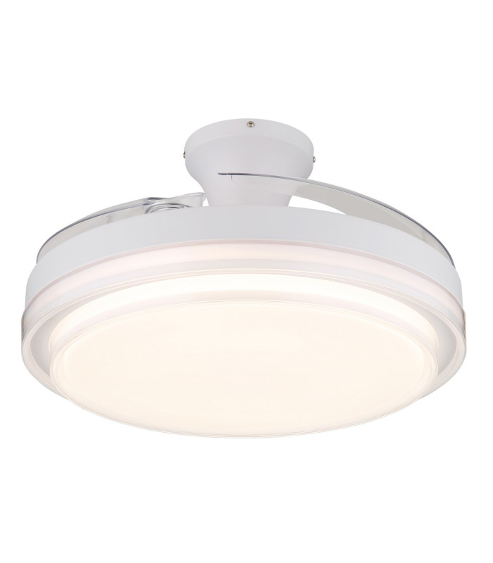 Beliz 3 Blade Ceiling Fan White Matt LED Dimmable 2700-6500K Remote Control Timer-7