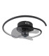 Koren 3 Blade Ceiling Fan Matt Black LED Dimmable 2700-6500K Remote Control Timer-2