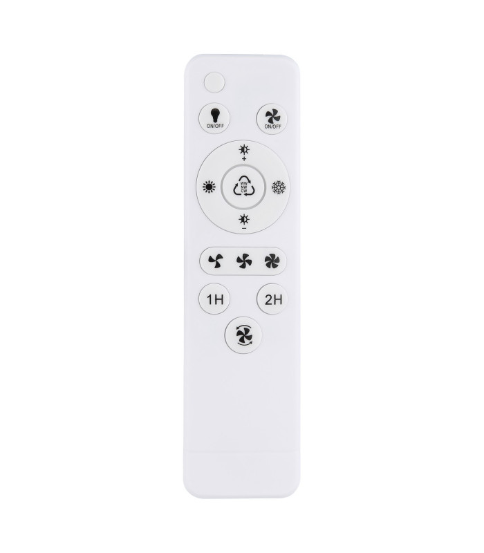 Koren 3 Blade Ceiling Fan Matt Black LED Dimmable 2700-6500K Remote Control Timer-9
