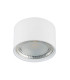 Serena Surface Mounted Downlight White Clear Glass Shade LED 3000K-2