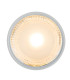 Serena Surface Mounted Downlight White Clear Glass Shade LED 3000K-3