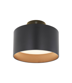 Jenny Surface Mounted Downlight Matt Black LED 3000K-1