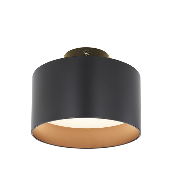 Jenny Surface Mounted Downlight Matt Black LED 3000K-1