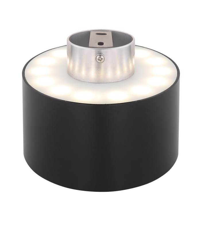 Jenny Surface Mounted Downlight Matt Black LED 3000K-4