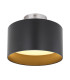 Jenny Surface Mounted Downlight Matt Black LED 3000K-5