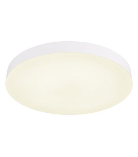 Matthew 40cm Round Flush Ceiling Light White Matt LED 3000-6500K-1
