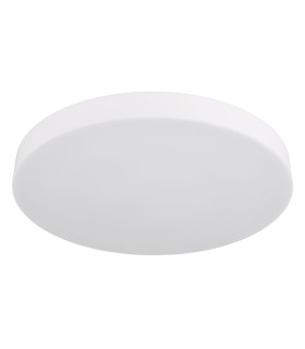 Matthew 40cm Round Flush Ceiling Light White Matt LED 3000-6500K-2