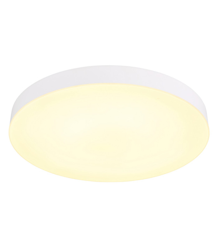 Matthew 40cm Round Flush Ceiling Light White Matt LED 3000-6500K-4