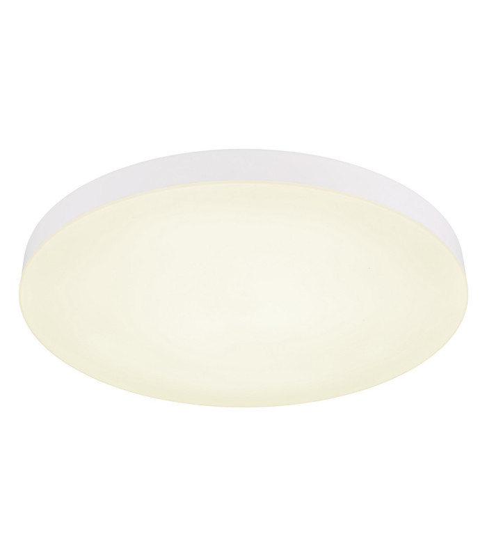 Matthew 50cm Round Flush Ceiling Light White Matt LED 3000-6500K-1