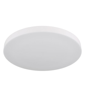 Matthew 50cm Round Flush Ceiling Light White Matt LED 3000-6500K-2