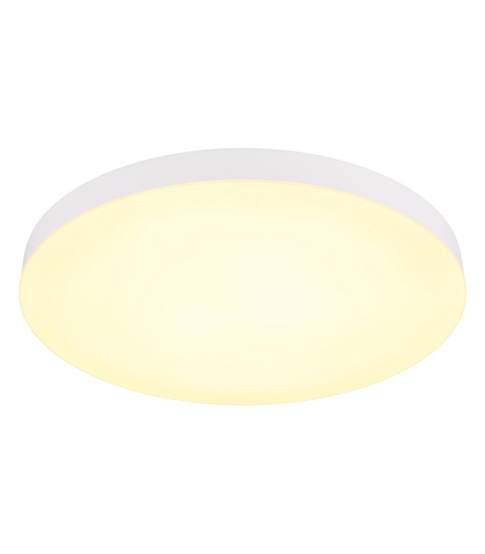 Matthew 50cm Round Flush Ceiling Light White Matt LED 3000-6500K-4