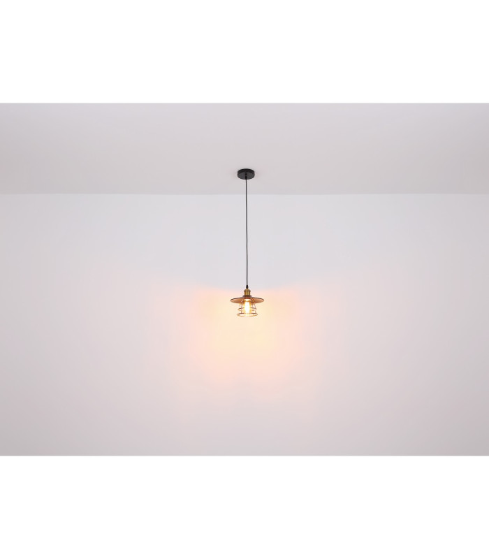 Viejo Cluster Pendant Ceiling Light Matt Black 3x E27-6