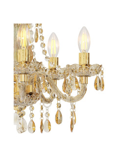 Marie Chandelier Gold Colors 5x E14-2