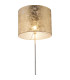 Amy Floor Lamp with Shade Nickel Matt 1x E27-2