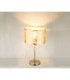 Amy Glass Table Lamp Nickel Matt 1x E27-5