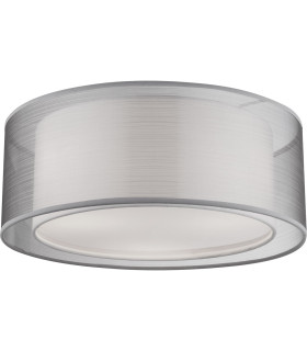 Theo Cylindrical Ceiling Light Nickel Matt 3x E14-2