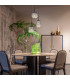 Attila Cluster Pendant Ceiling Light Matt Black Smoke Glass Shade 3x E14-5