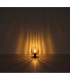 Dallerta Globe Table Lamp Matt Black Smoke Glass Shade 1x E27-5