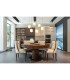 Ewald Cluster Pendant Ceiling Light Brass-Coloured Opal Glass Shade 6x LED 3000K-5