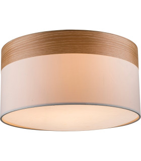 Chipsy Cylindrical Ceiling Light Nickel Matt 3x E27-1