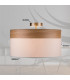 Chipsy Cylindrical Ceiling Light Nickel Matt 3x E27-4