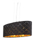 Clarke Bar Pendant Ceiling Light Nickel Matt 3x E27-4